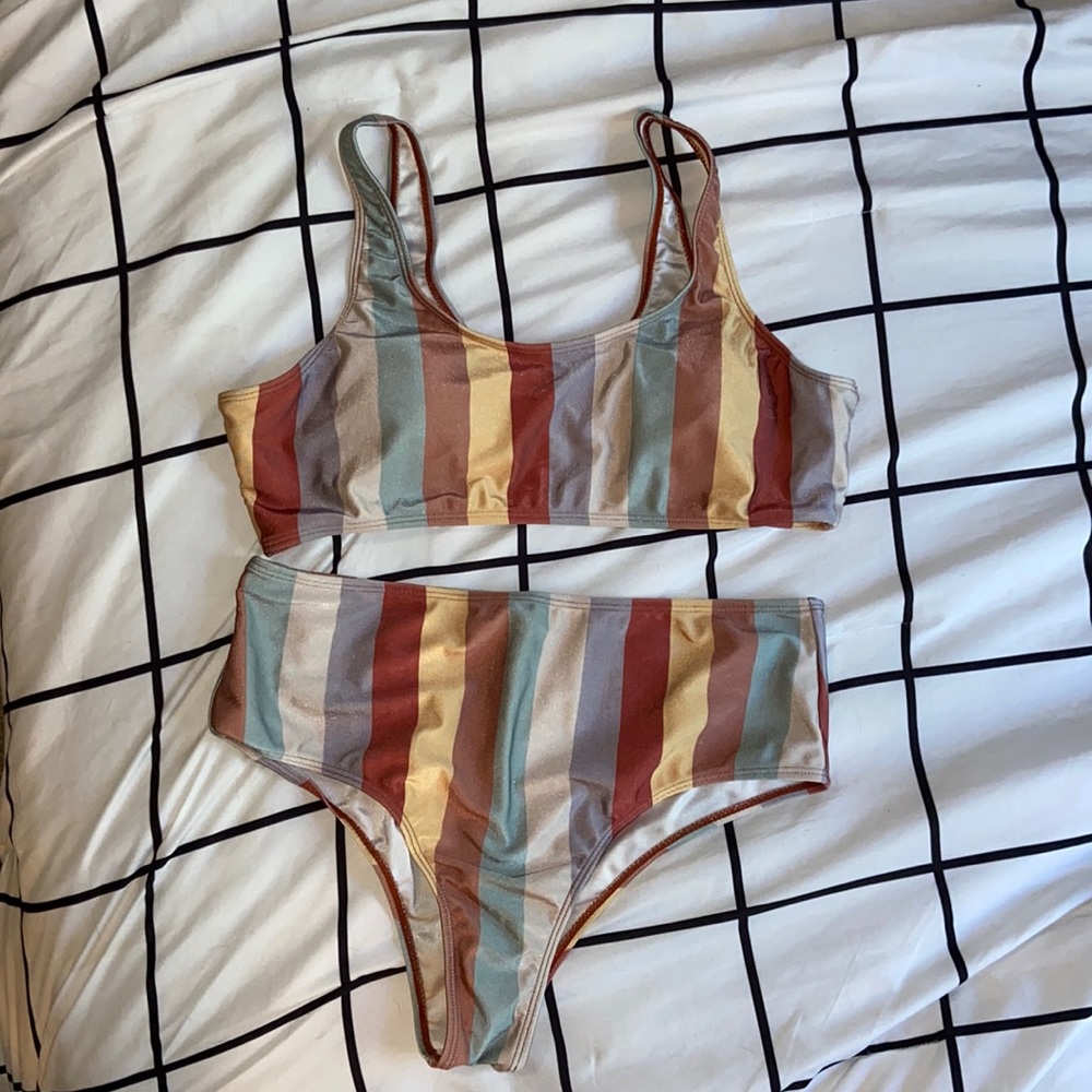 fun stripes bikini